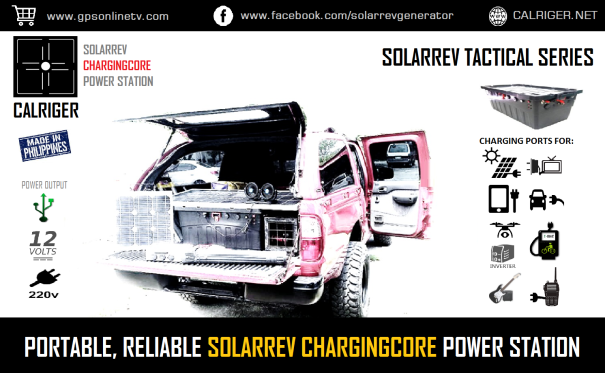 Portable SolarRev ChargingCore Portbale Power Station Pic white PNG